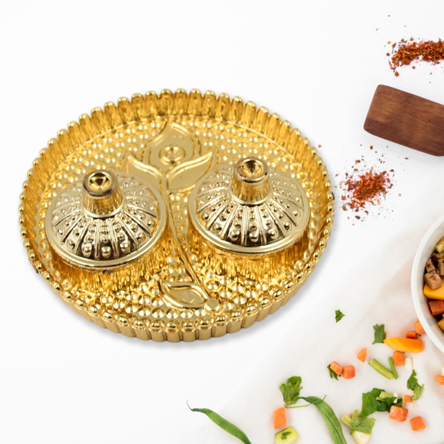 SacredRound Puja Thali SacredRound Puja Thali